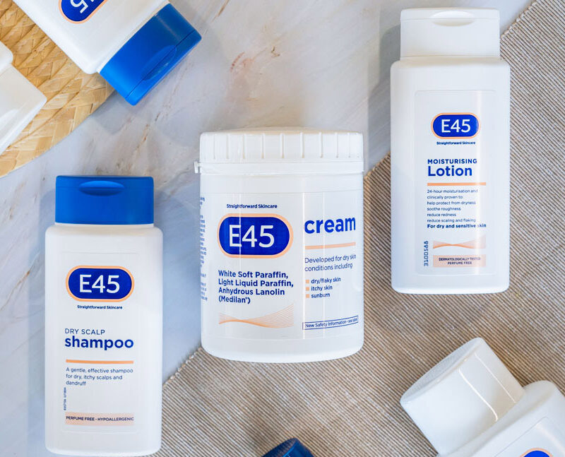 E45 has been effectively treating dry skin conditions for more than 60 years