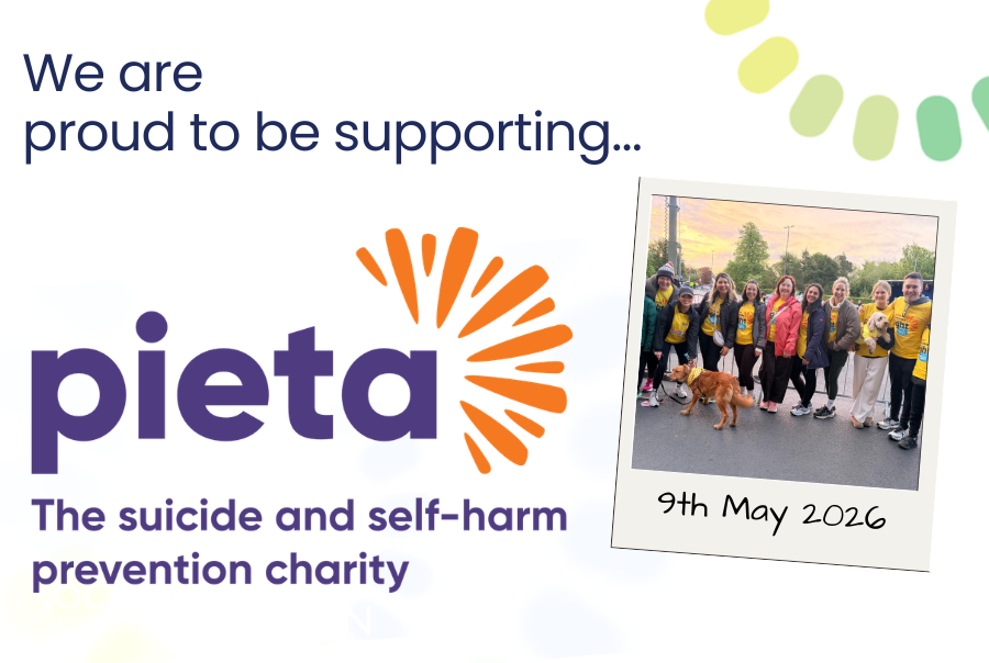 Pieta House Announced as Our Charity of the Year for 2026